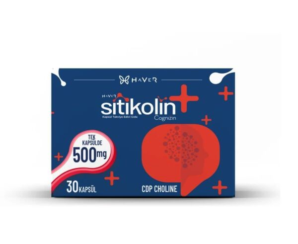 Haver Sitikolin Cognizin 500 mg 30 Kapsül