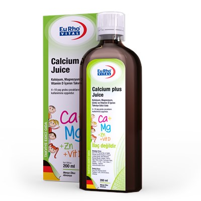 Eurho Vital Calcium Plus Juice 200 ml