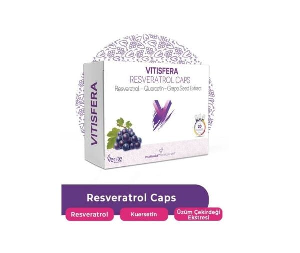 Vitisfera Resveratrol Caps 20 Kapsül