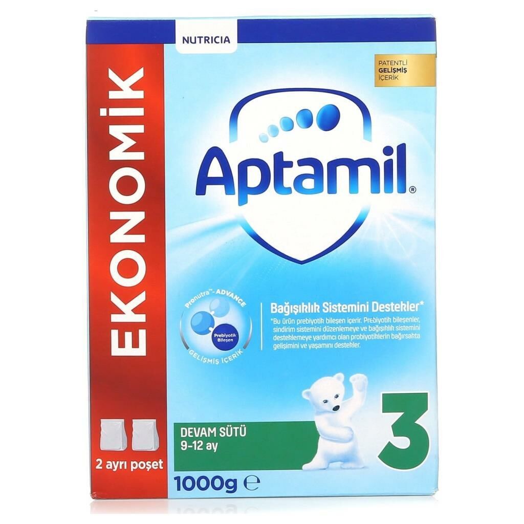 Aptamil 3 Devam Sütü 1000 gr