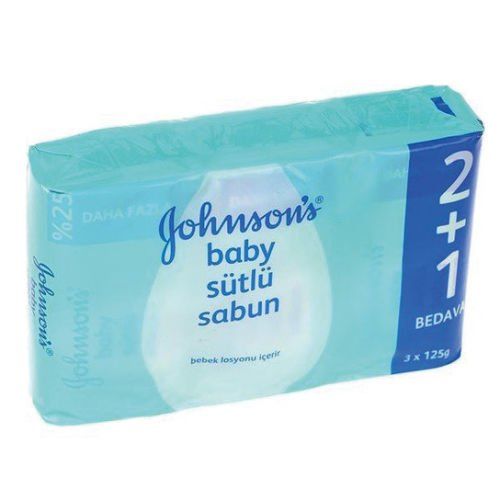 Johnsons Baby Sütlü Sabun 2+1 Bedava