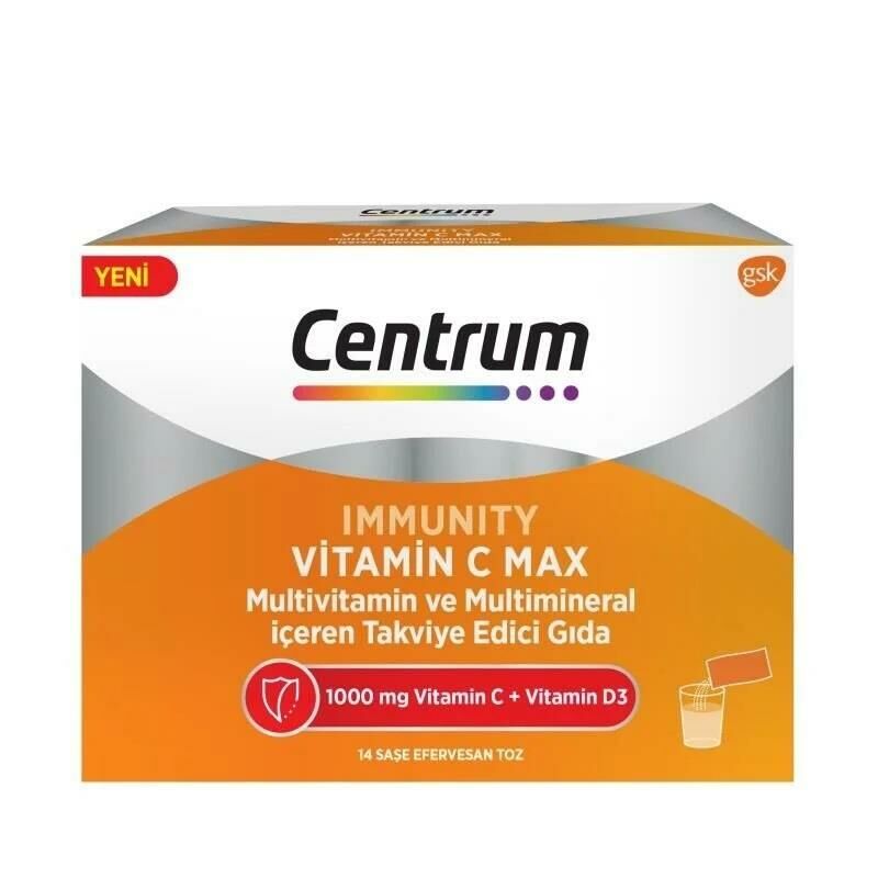 Centrum Immunity Vitamin C Max 14 Efervesan