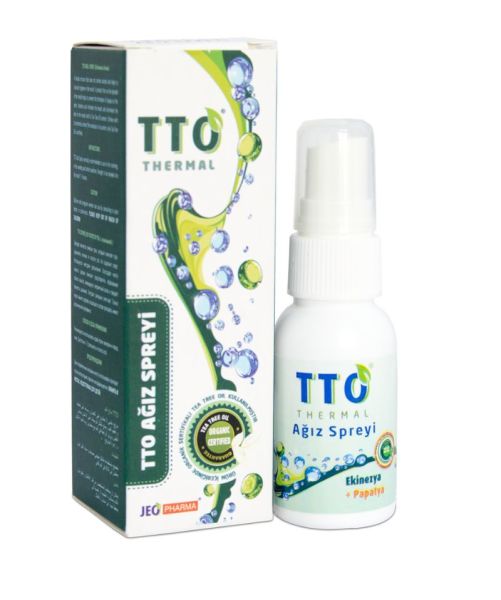 TTO Çay Ağacı Yağı Ekinezya Ağız Spreyi 25 ml