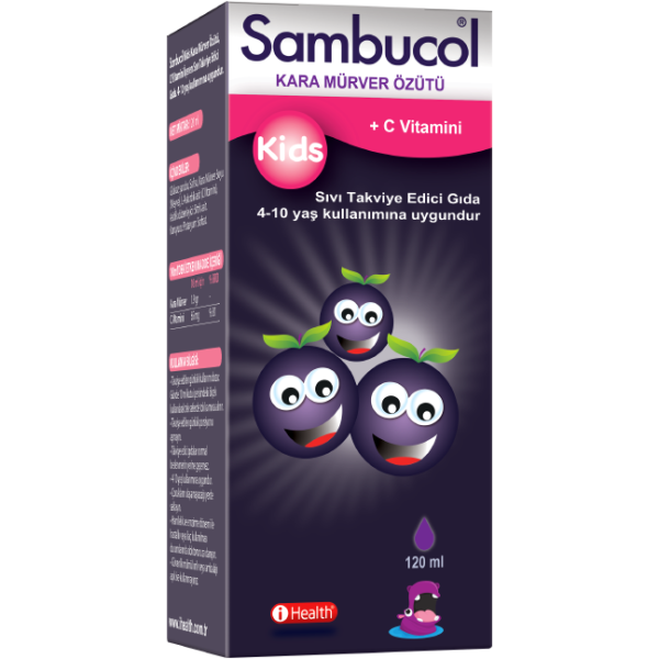 Sambucol-Kids Black Elderberry Extract Şurup 120 ml