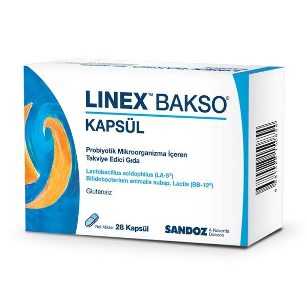 Sandoz Bakso Linex Probiyotik 28 Kapsül