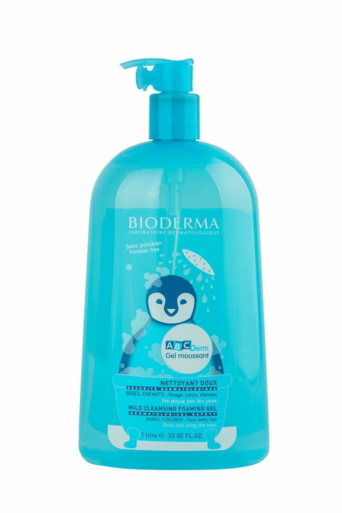 Bioderma ABCDerm Foaming Cleanser 1000 ml Saç ve Vücut