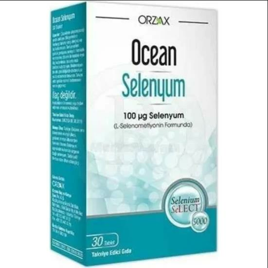 Ocean Selenyum 100 mcg 30 Tablet