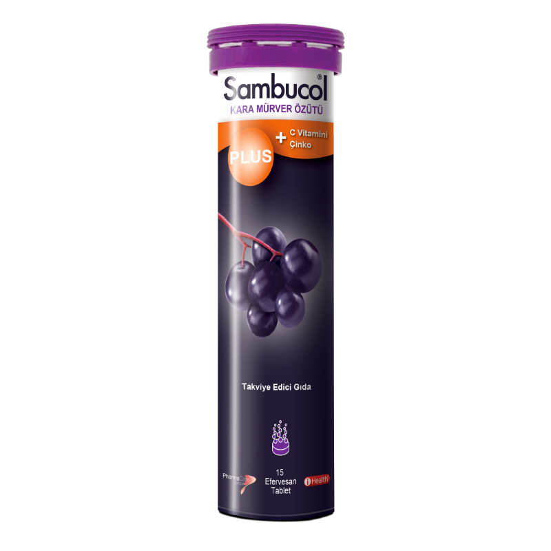 Sambucol Plus C Vitamini Zinc 15 Efervesan_Tablet
