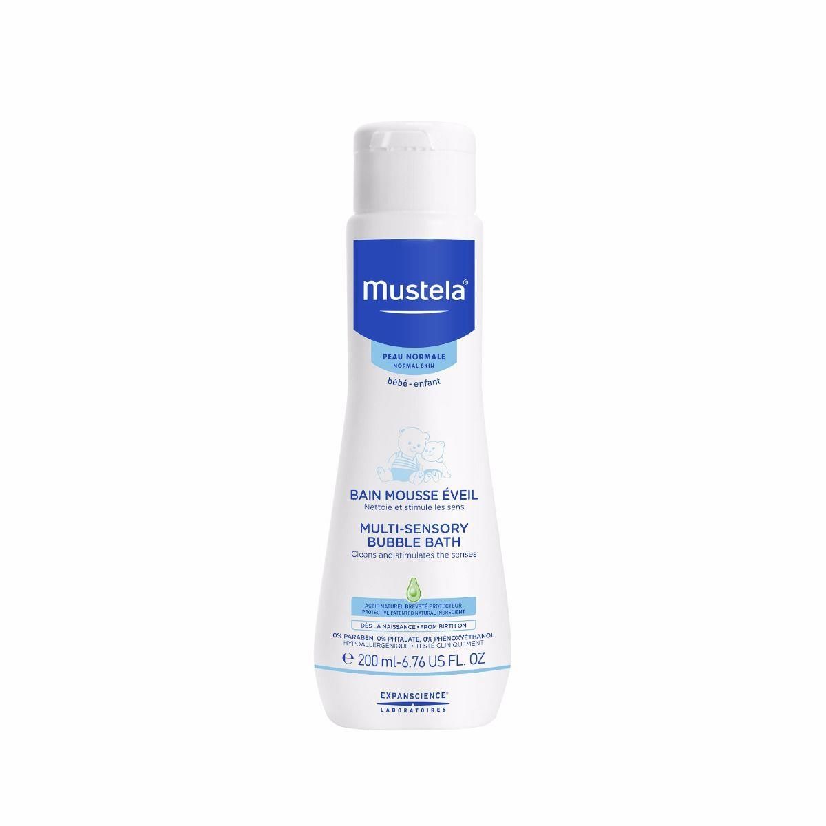 Mustela Multi-Sensory Bubble Bath 200 ml Bebek Banyo Köpüğü