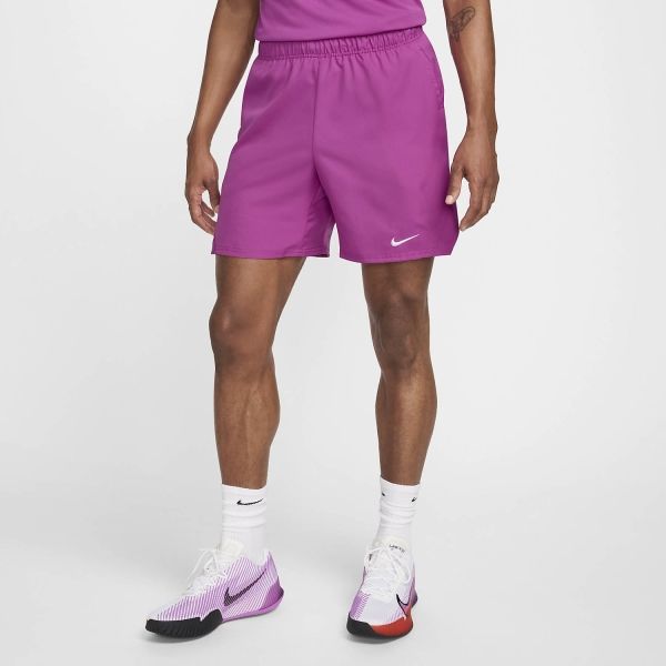 Nike Court Dri-Fit Victory 7In Shorts Hot Fuchsia/White