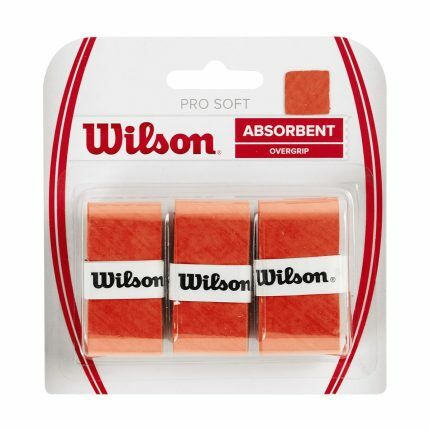 Wilson ProSoft  Overgrip 3'lü Kırmızı