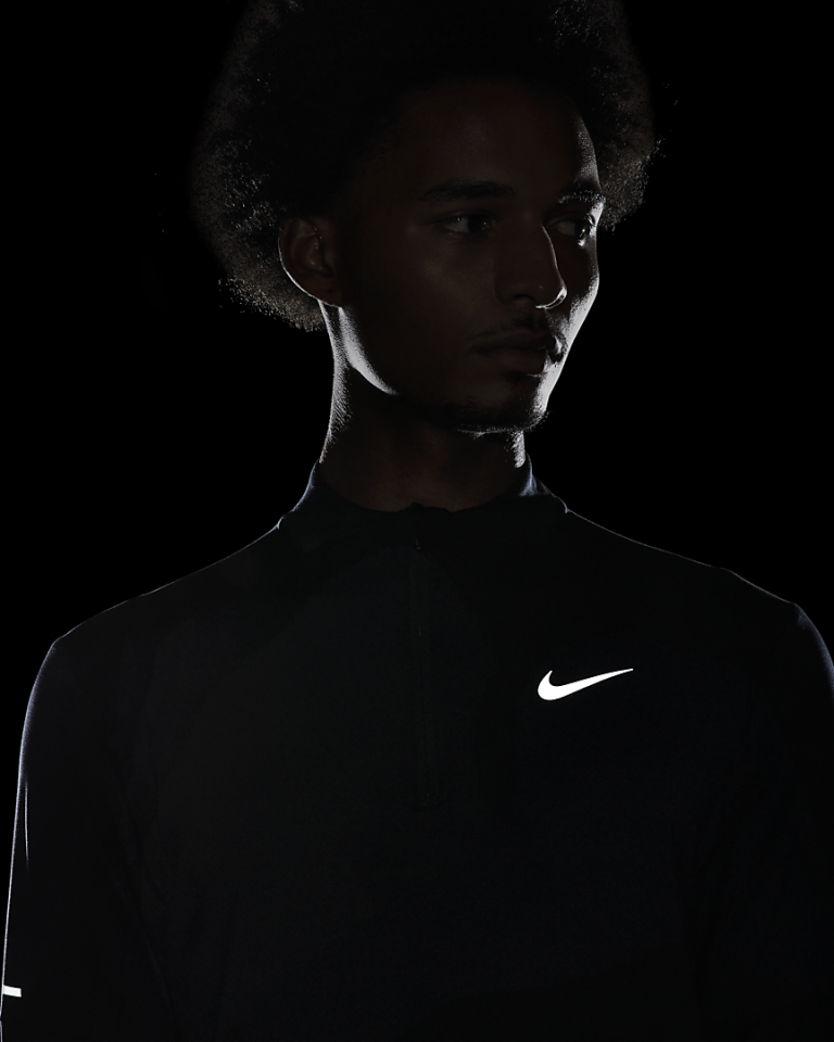Nike Dri-FIT Çeyrek Fermuarlı Erkek Koşu Üstü