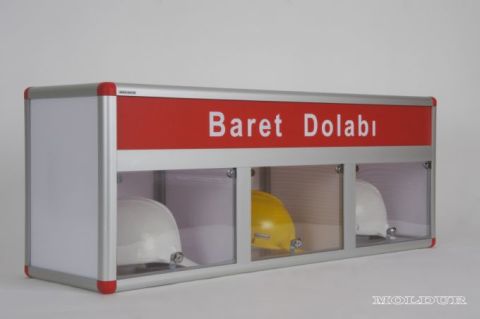 Baret Dolabı 3 Gözlü