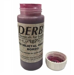 Derby Vejetal Vaketa Deri için Örtücü Boya 100ml (Leathercraft, Deri Hobi)