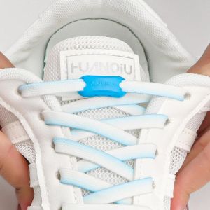 SRTfootcare Tak Bırak Yeni Nesil Kilitli Elastik Ayakkabı Bağcığı, Tak Bırak Akıllı Lastik Bağcık 1 Çift