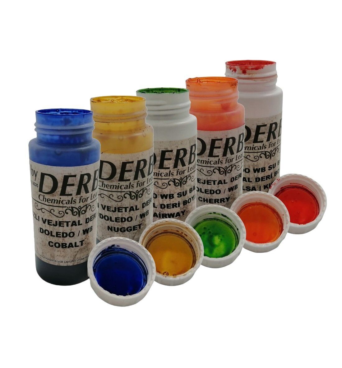 Derby Vejetal Vaketa Deri Boyası Doledo/WB 100ml 1 Adet (Leathercraft, Deri Hobi)