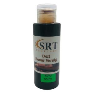 SRTFOOTCARE Deri Kenar Vernik Boya 100ml (Leathercraft, Deri Hobi)