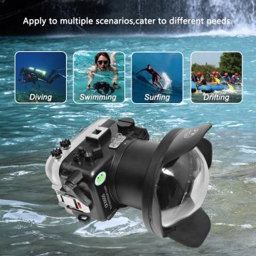 Sea Frog Sony a6600 kamera kabini (10-18 mm. lens ile)