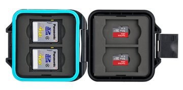 JJC MCR-ST8 Memory Card Case Hafıza Kartı Kutusu (4 SD Kart & 4 MicroSD Kart)