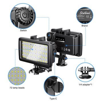 SL-20 Aksiyon Kamera Video Işığı