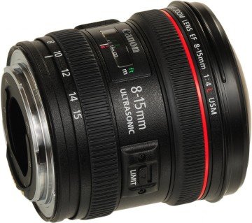 Canon EF 8-15mm f/4L Fisheye USM