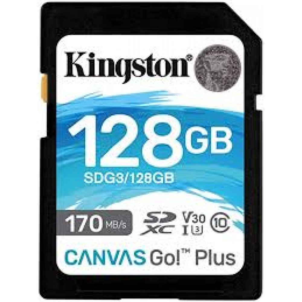 128 GB KINGSTON Canvas Go! Plus SD Hafıza Kartı