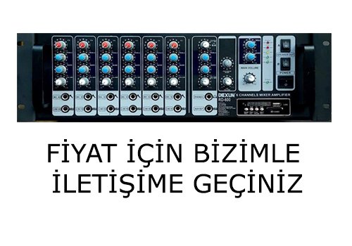 RD-600T CAMİİ TİPİ ANFİ USB DSP