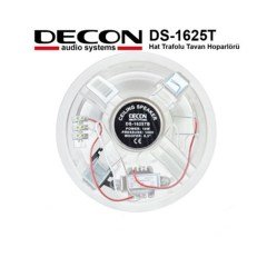 DECON DS-1625T 6.5'' 16cm 10 Watt Hat Trafolu Tavan Hoparlörü