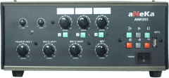 ATAK ANK353 3x60 Watt 3 Bölgeli Hat Trafolu Mikser Amfi
