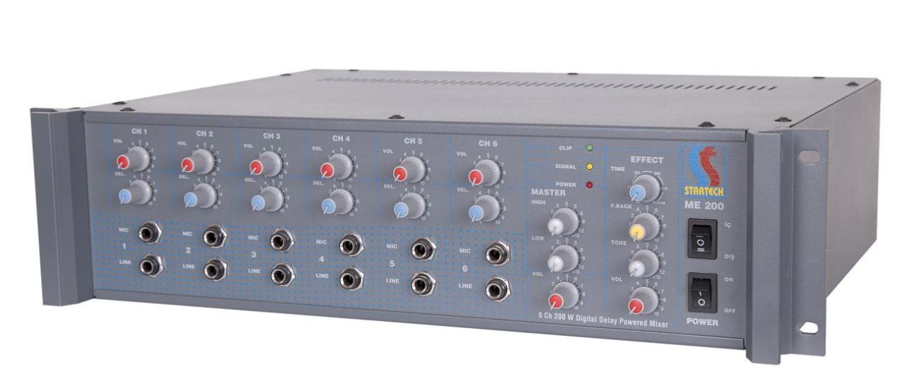 STARTECH MONO ME/200T USB Trafolu 200 Watt Mono Cami Amfi