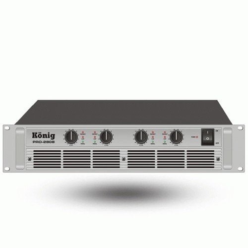 KÖNİG PRO-2808 4 Kanal 2800W Power Amfi