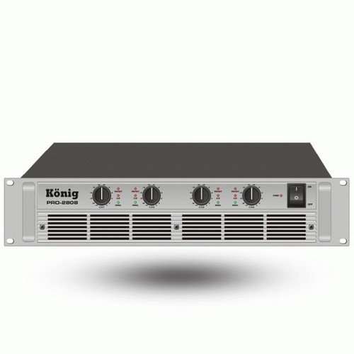 KÖNİG PRO-3608 4 Kanal 3600W Power Amfi