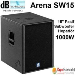 ARENA SW 15 PASİF HOPARLÖR