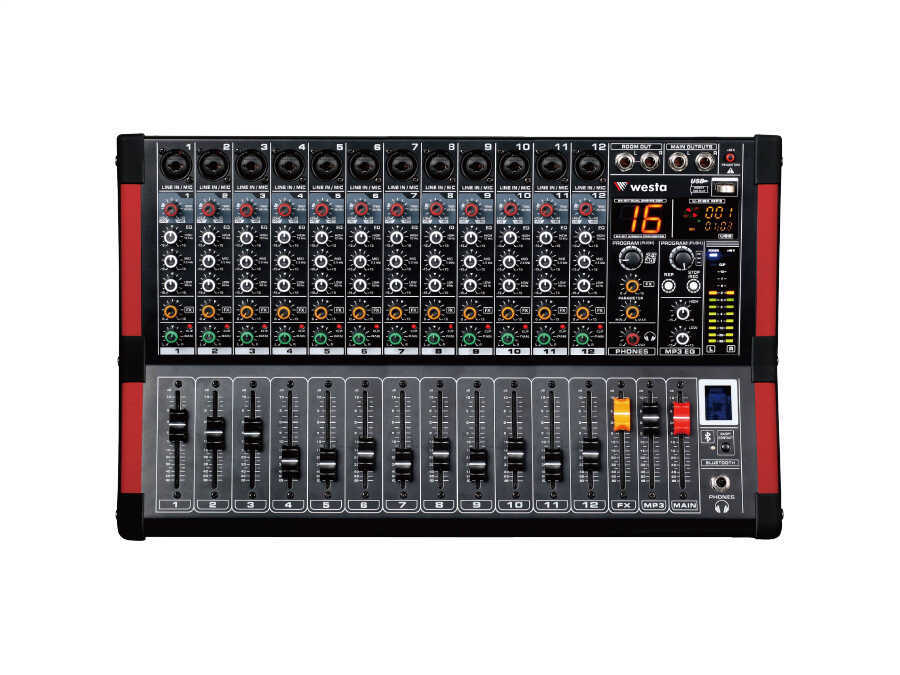 WESTA WM-12DSP 12 Kanal Deck Mixer