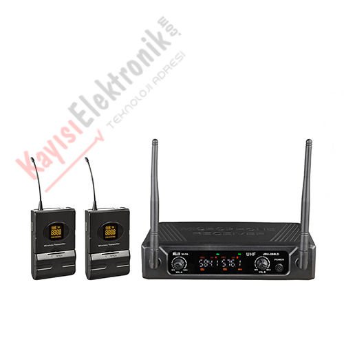 WÖLLER W-216 2 KANAL YAKA MİKROFONLU TELSİZ MİKROFON SETİ