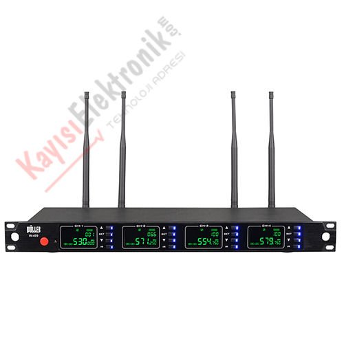 WÖLLER W-499 UHF 4 KANAL RECEİVER