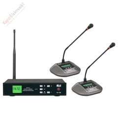 WÖLLER W-299KK KABLOSUZ KÜRSİ MİKROFON SETİ