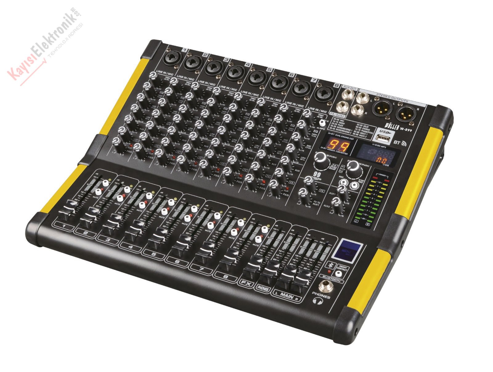 WÖLLER W-899 8 KANAL DECK MİKSER