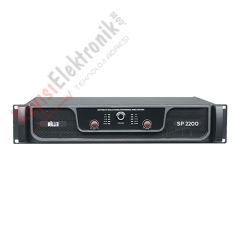 WÖLLER SP-2200 2 KANAL POWER AMPLİFİKATÖR