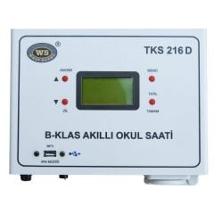 WEST SOUND TKS 216 D B Klas Duvar Tipi Programlı (Akıllı) Okul Saati