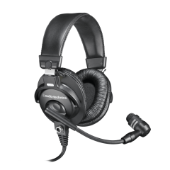 AUDİO-TECHNİCA BPHS1 Dinamik Mikrofonlu Kapalı Headset tipi Stereo Yayın Kulaklığı
