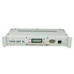 WEST SOUND TKS 207 R V2 Rack Tipi Akıllı Okul Zil Saati