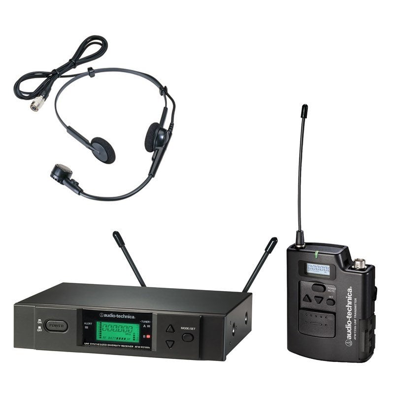 AUDİO-TECHNİCA ATW-3110B/H Kablosuz Headset Tipi Mikrofon Sistemi