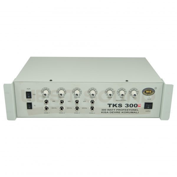 WEST SOUND TKS 300 300 Watt 6 Kanallı Mikserli Amfi