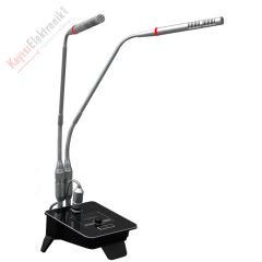 KGM-25 İKİLİ SEHPALI MİKROFON-2x50cm
