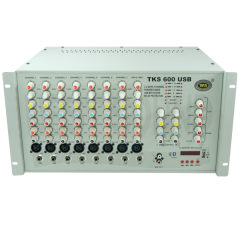 WEST SOUND TKS 600 EF USB 2x300 Watt Efektli Mikser Amfi