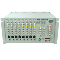 WEST SOUND TKS 600 EF USB 2x300 Watt Efektli Mikser Amfi