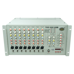 WEST SOUND TKS 800 EF USB 2x400 Watt Efektli Mikser Amfi