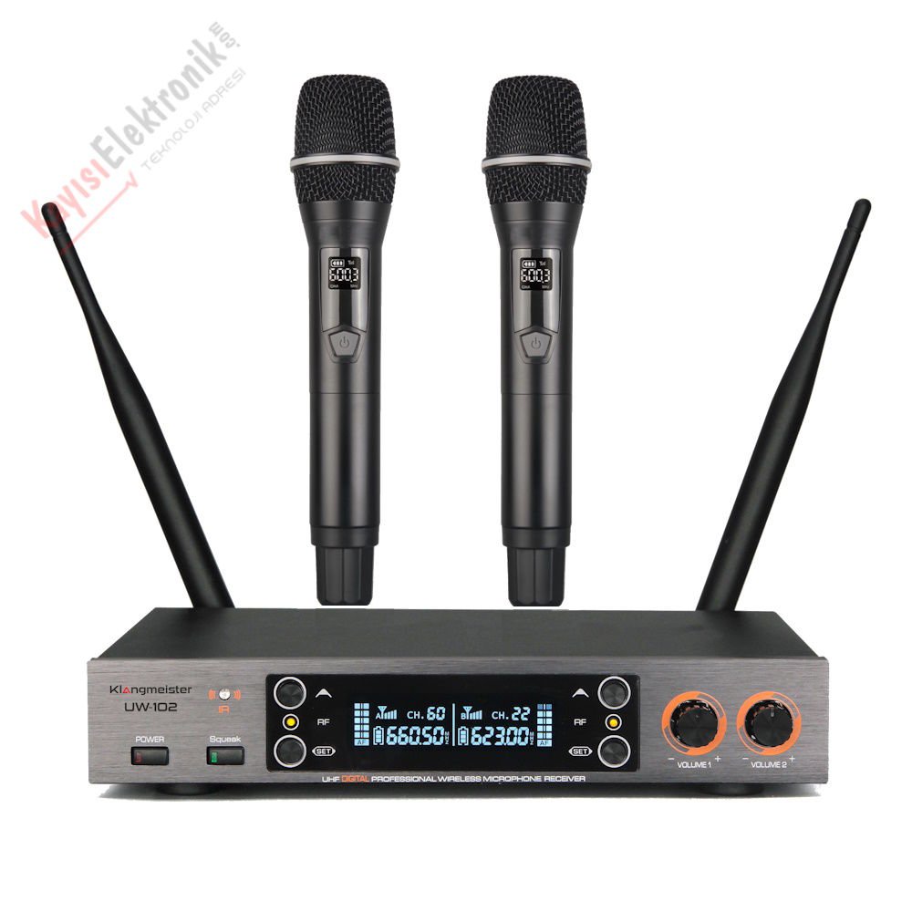 UW-102EE UHF KABLOSUZ MİKROFON