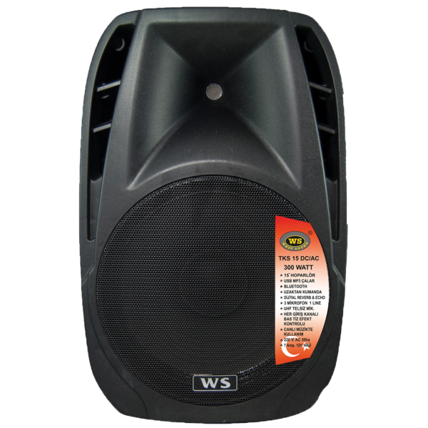 WEST SOUND TKS 15 AC 300 Watt 1 El 1 Yaka Portatif Amfi